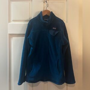 Patagonia Blue Zip Up Fleece 12 kids